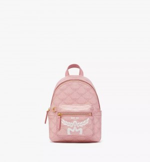 Batohy MCM Worldwide Stark Bebe Boo in Lauretos Ruzove | 789540-AKW