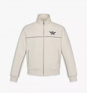 Bundy MCM Worldwide Essential Logo Ponte Tracking Panske Biele | 132096-OPB