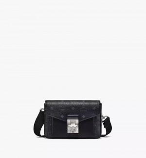 Crossbody Kabelka MCM Worldwide Viktor in Visetos Čierne | 461057-OTC