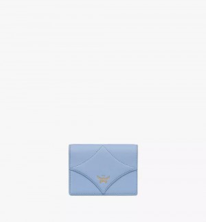 Male Penazenky MCM Worldwide Diamond Snap in Spanish Calf Kozene Modre | 563948-DNE