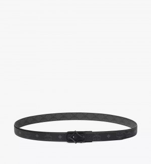 Opasky MCM Worldwide Diamond Prackou Reversible Monogram Panske Čierne | 397184-BGV