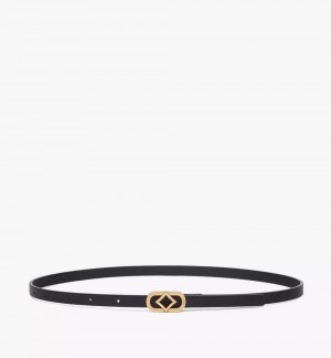 Opasky MCM Worldwide Diamond Prackou in Spanish Calf Kozene Damske Čierne | 501789-NFG