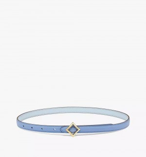 Opasky MCM Worldwide Reversible Diamond Prackou in Nappa Kozene Damske Modre | 509342-FRL