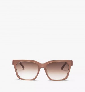 Slnecne Okuliare MCM Worldwide MCM713SA Rectangular Panske Ruzove | 804197-TVD