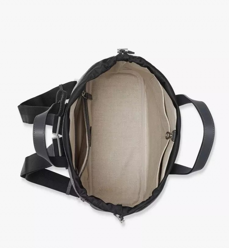 Batohy MCM Worldwide Himmel Drawstring in Lauretos Siva | 321079-GHJ