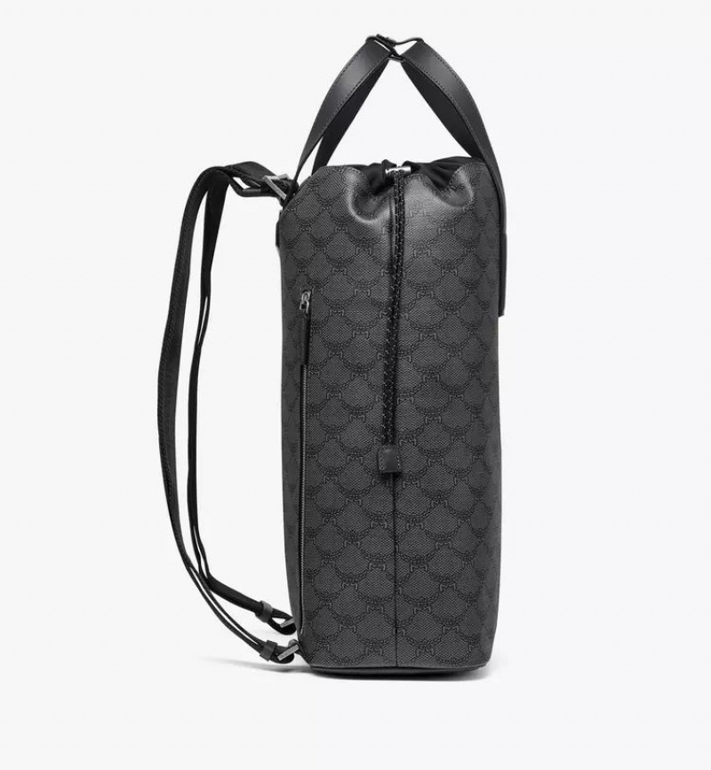 Batohy MCM Worldwide Himmel Drawstring in Lauretos Siva | 321079-GHJ