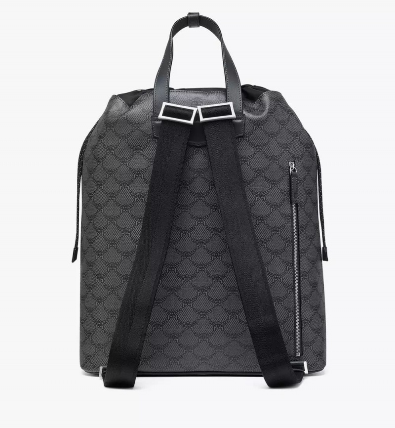 Batohy MCM Worldwide Himmel Drawstring in Lauretos Siva | 321079-GHJ
