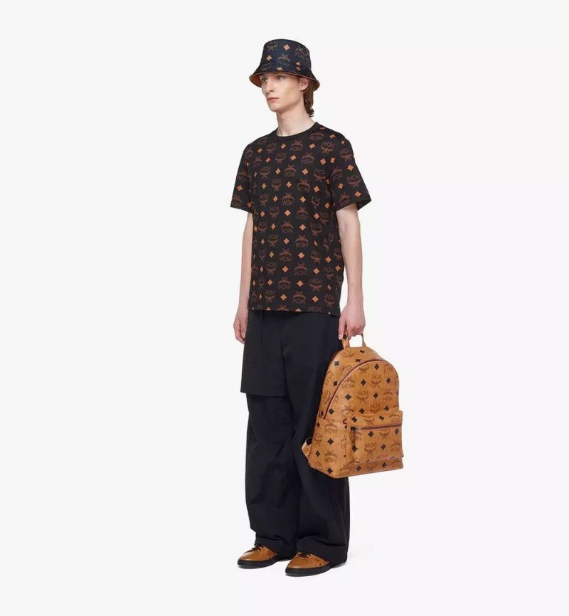 Batohy MCM Worldwide Stark in Maxi Visetos Hnede | 542738-ONE