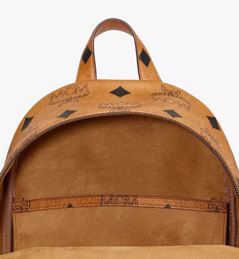 Batohy MCM Worldwide Stark in Maxi Visetos Hnede | 542738-ONE