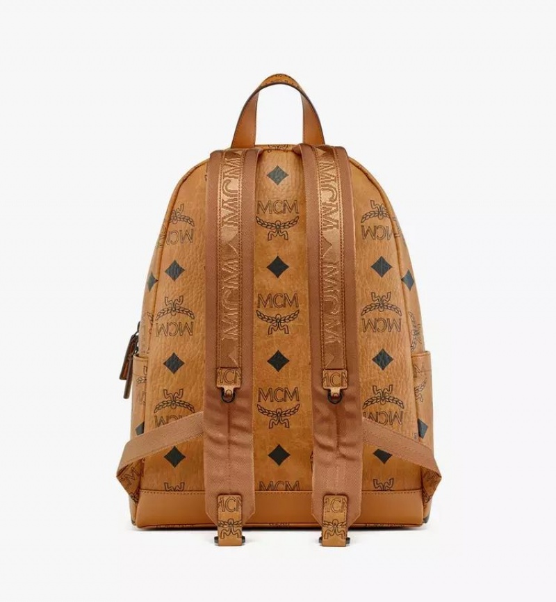 Batohy MCM Worldwide Stark in Maxi Visetos Hnede | 542738-ONE