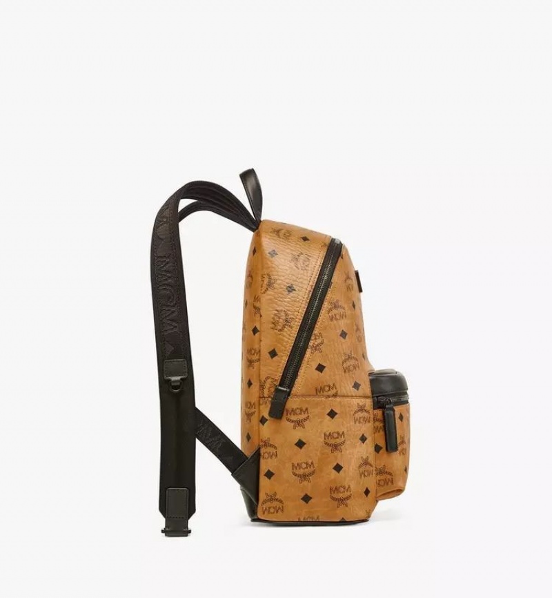 Batohy MCM Worldwide Stark in Visetos Hnede | 629175-PCQ