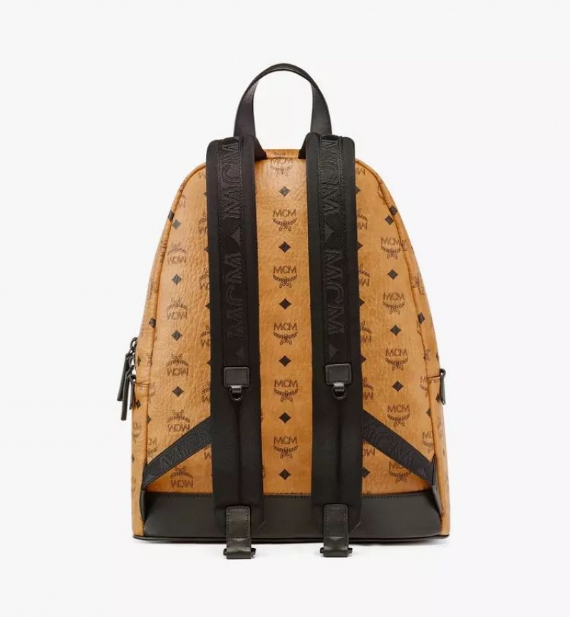 Batohy MCM Worldwide Stark in Visetos Hnede | 645329-XFJ