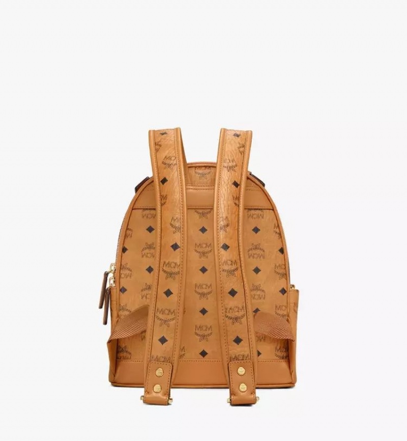 Batohy MCM Worldwide Stark in Visetos Hnede | 741859-NAM