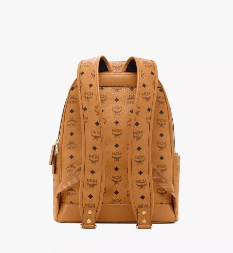 Batohy MCM Worldwide Stark in Visetos Hnede | 815479-VTE