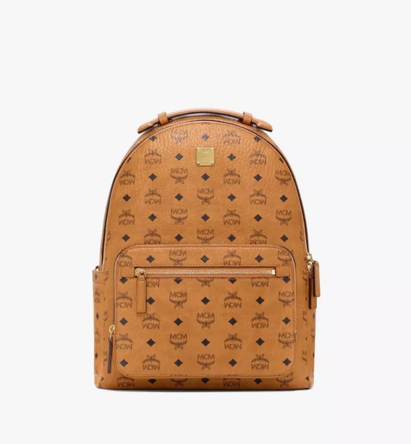 Batohy MCM Worldwide Stark in Visetos Hnede | 815479-VTE