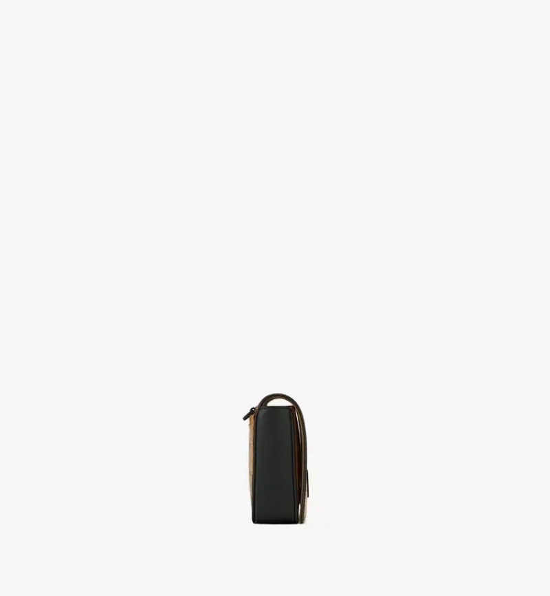 Crossbody Kabelka MCM Worldwide Aren Camera in Visetos Hnede | 362971-GUK