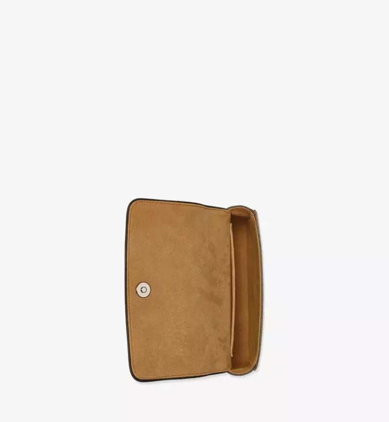 Crossbody Kabelka MCM Worldwide Aren Camera in Visetos Hnede | 362971-GUK