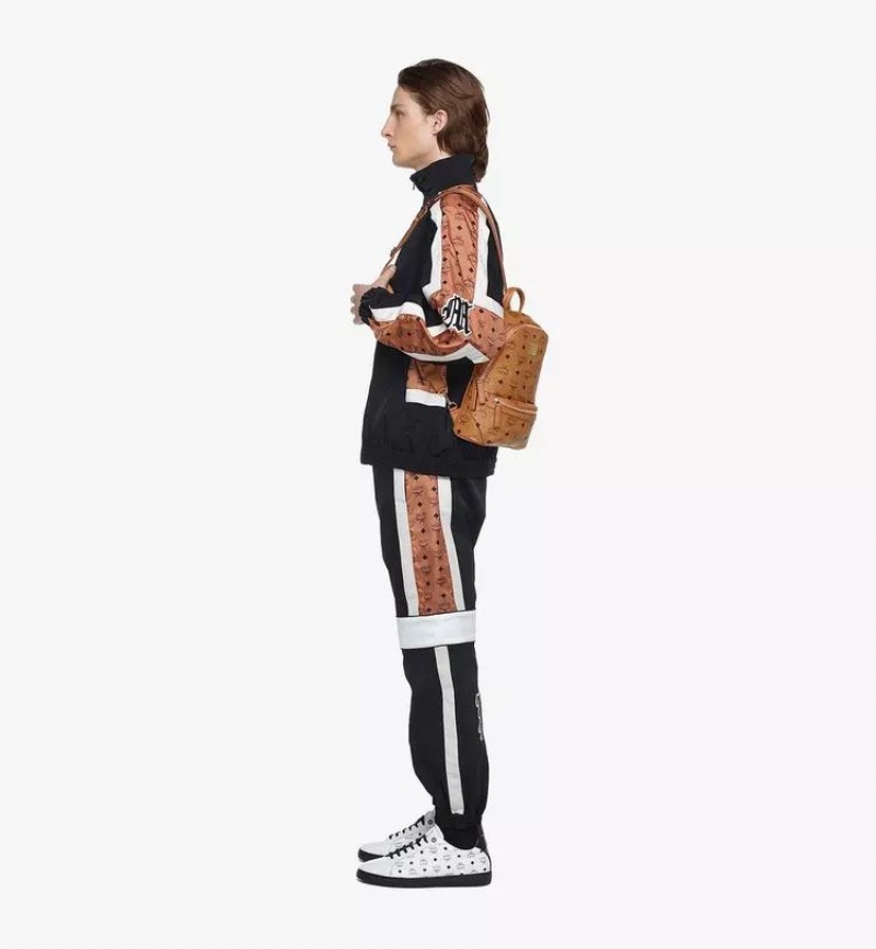 Crossbody Kabelka MCM Worldwide Aren Sling in Visetos Hnede | 107642-JLD