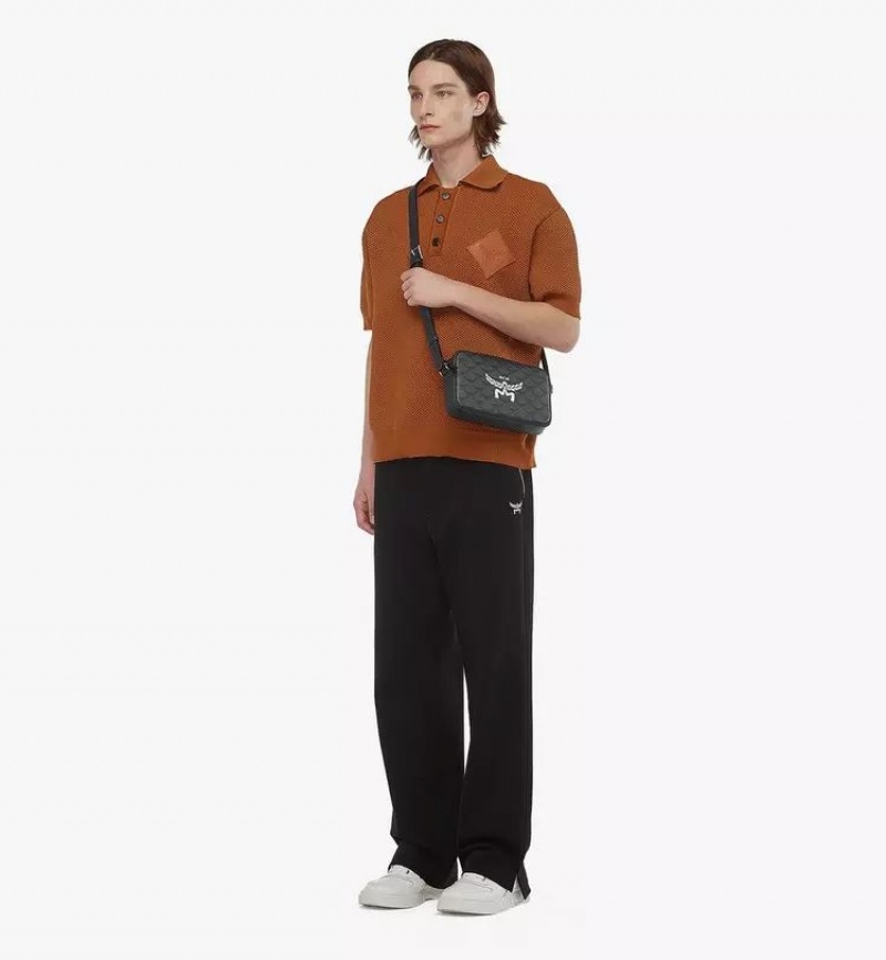 Crossbody Kabelka MCM Worldwide Himmel in Lauretos Siva | 748695-UAI