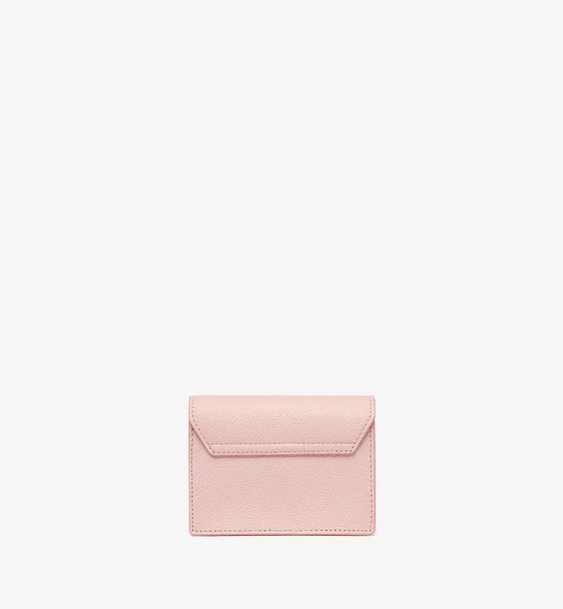 Crossbody Kabelka MCM Worldwide Himmel in Embossed Logo Kozene Ruzove | 074823-FRT