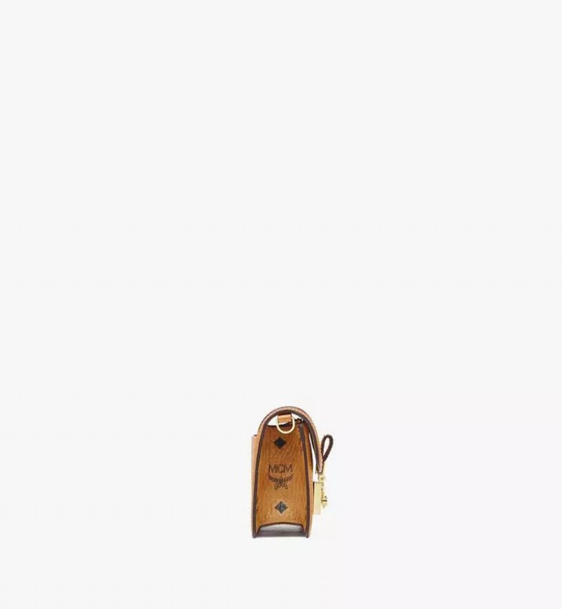 Crossbody Kabelka MCM Worldwide Tracy in Visetos Hnede | 176459-JTX