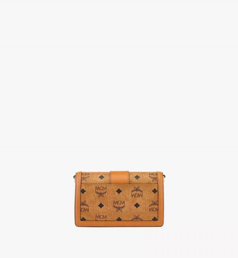 Crossbody Kabelka MCM Worldwide Tracy in Visetos Hnede | 176459-JTX