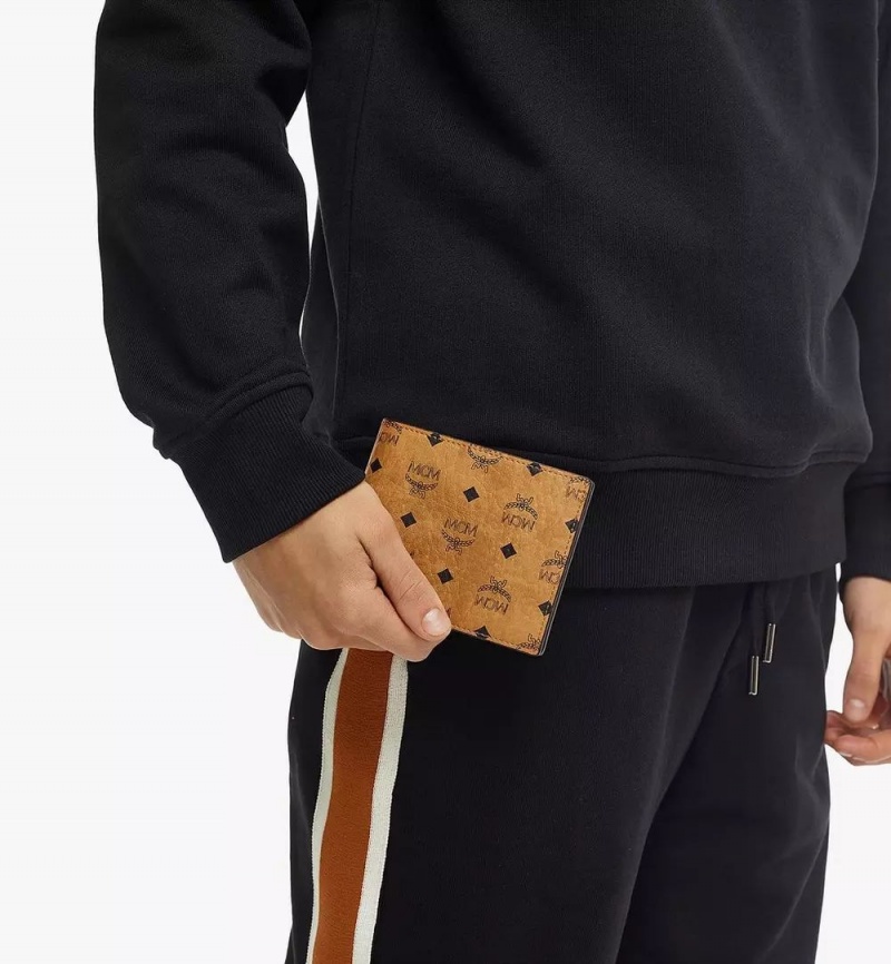 Dvojdielna Peňaženka MCM Worldwide with in Visetos Original Hnede | 365148-YNZ