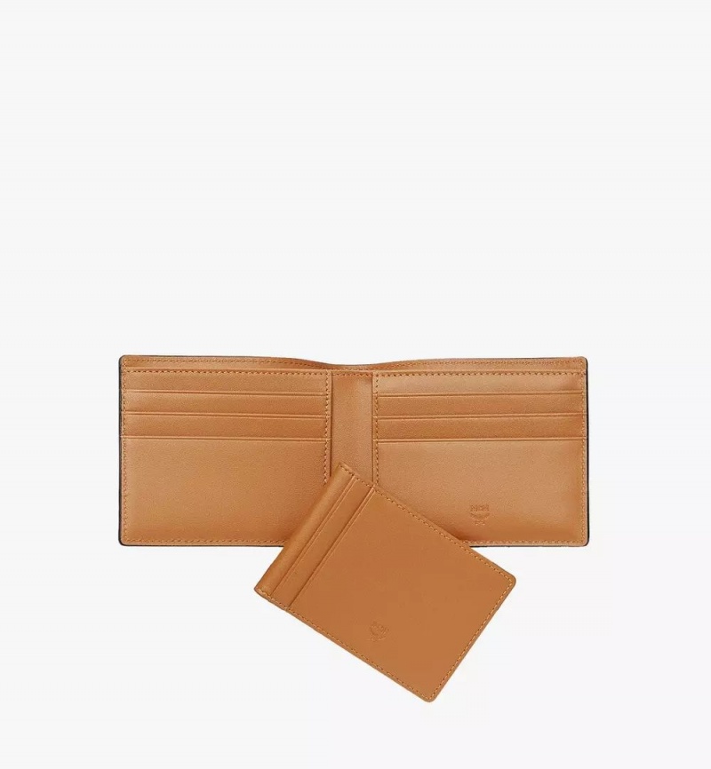 Dvojdielna Peňaženka MCM Worldwide with in Visetos Original Hnede | 365148-YNZ