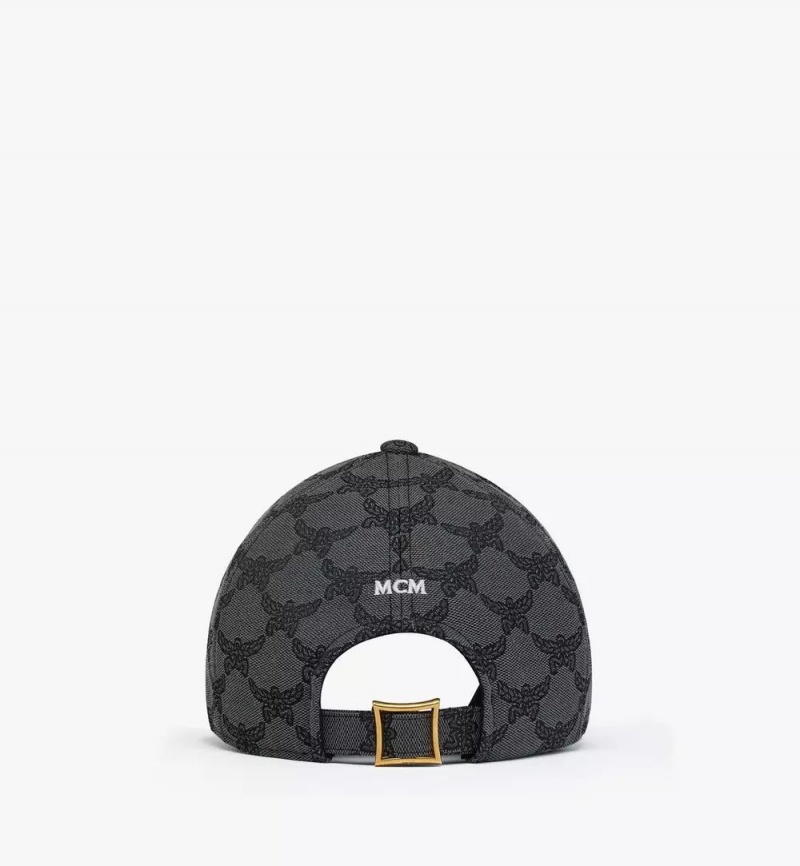 Klobuky MCM Worldwide Klasické in Lauretos Denim Jacquard Damske Siva | 078532-PWY