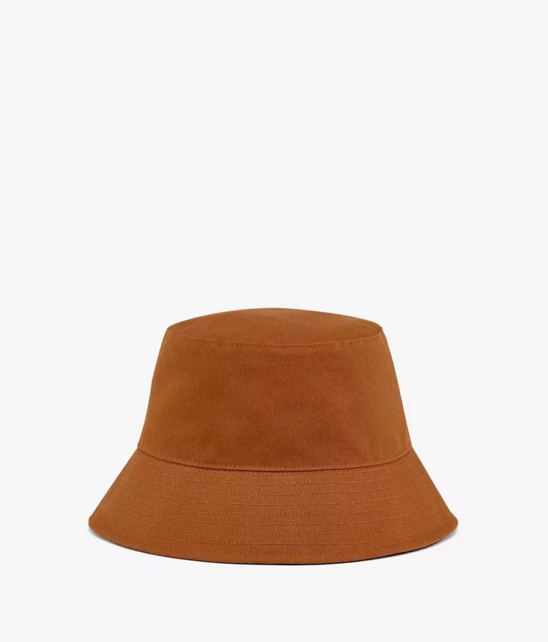 Klobuky MCM Worldwide Reversible Monogram Bucket in Recycled Polyester Damske Hnede | 435690-HFB