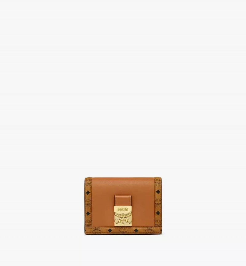 Male Penazenky MCM Worldwide Tracy in Visetos Hnede | 241065-KXV