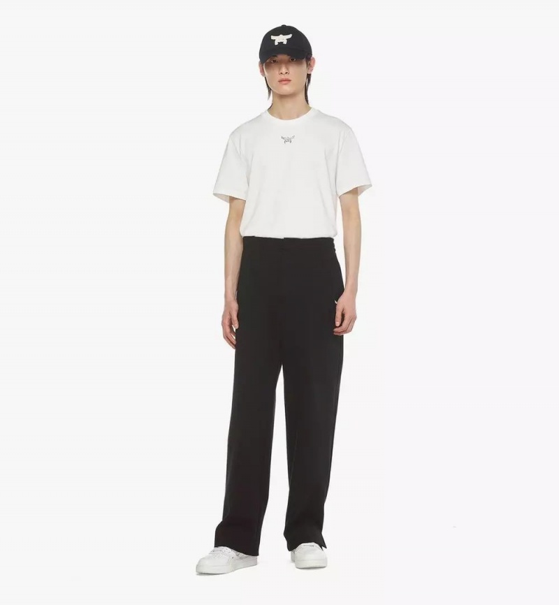 Nohavice MCM Worldwide Essential Drawstring Ponte Damske Čierne | 987521-LIW