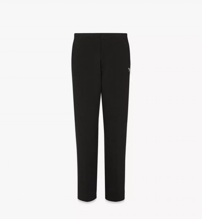 Nohavice MCM Worldwide Essential Drawstring Ponte Damske Čierne | 987521-LIW