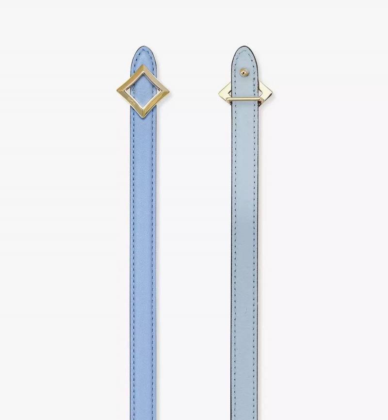 Opasky MCM Worldwide Reversible Diamond Prackou in Nappa Kozene Damske Modre | 509342-FRL