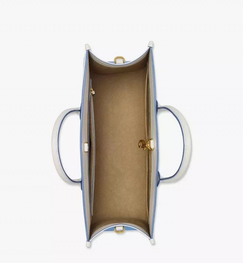 Prenosná Taška MCM Worldwide München in Gradation Monogram Kozene Modre | 937450-BRN