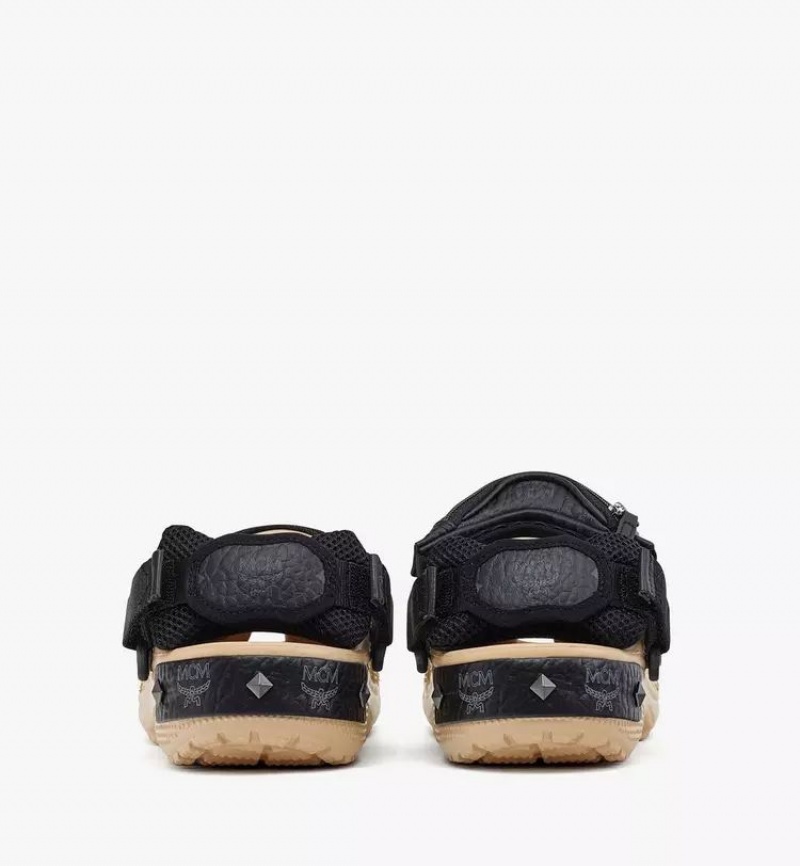 Slapky MCM Worldwide MCM x CROCS Klasické Clog w/ Bracelet Panske Béžové | 571326-ERZ