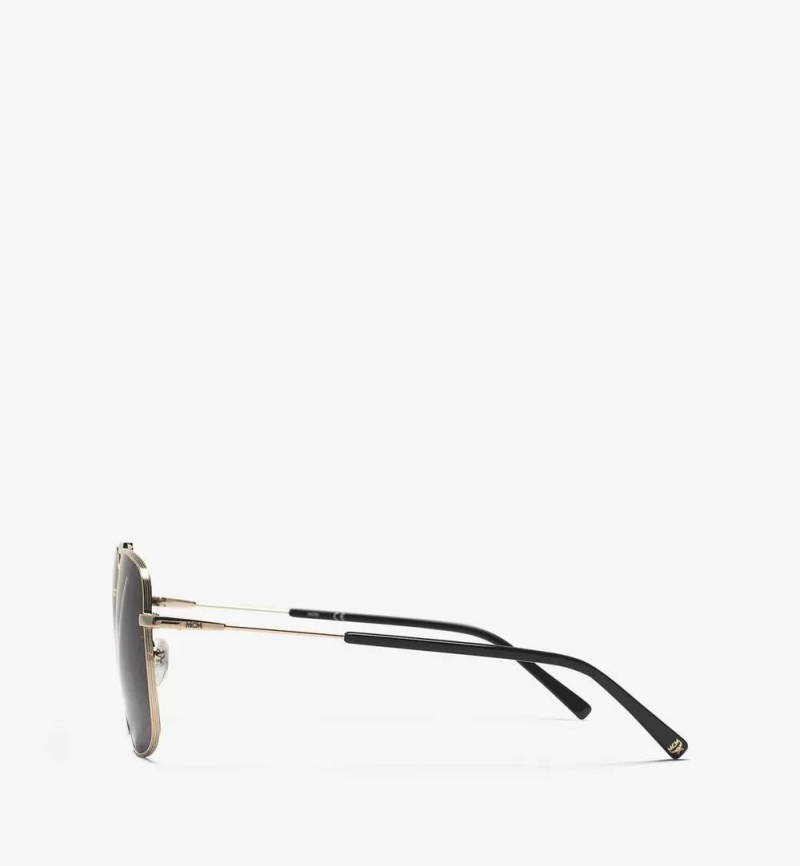 Slnecne Okuliare MCM Worldwide MCM161S Navigator Damske Zlate | 206498-RHN