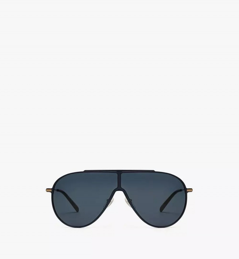 Slnecne Okuliare MCM Worldwide MCM502S Aviator Damske Modre | 825169-WDF