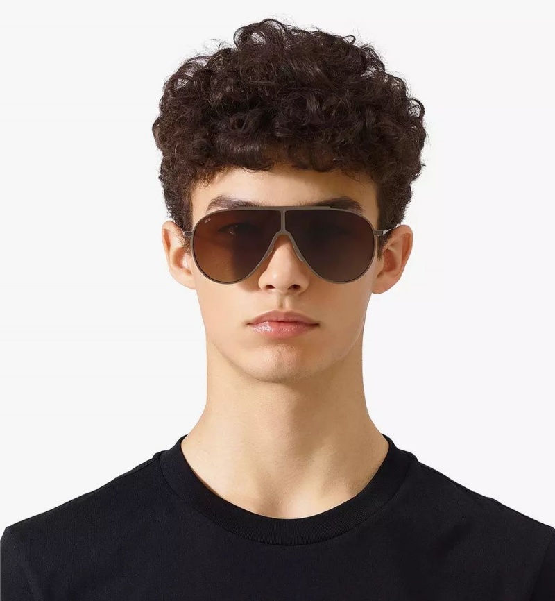 Slnecne Okuliare MCM Worldwide MCM502S Aviator Panske Siva | 302468-BKV