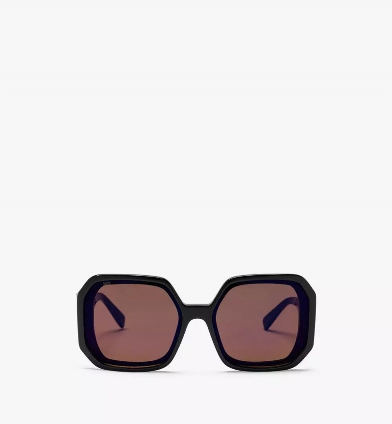 Slnecne Okuliare MCM Worldwide MCM709S Geometric Damske Čierne | 832450-WBK