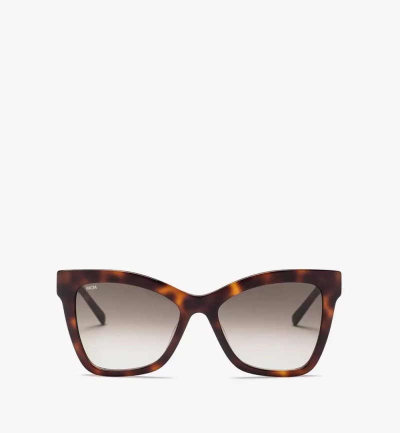 Slnecne Okuliare MCM Worldwide MCM712S Butterfly Damske Hnede | 026189-NRK