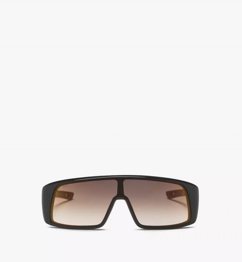 Slnecne Okuliare MCM Worldwide MCM717SL Mask Damske Čierne | 790815-HFP