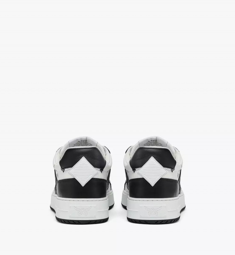 Tenisky MCM Worldwide Neo Terrain Lo in Visetos Damske Čierne | 605213-SUL